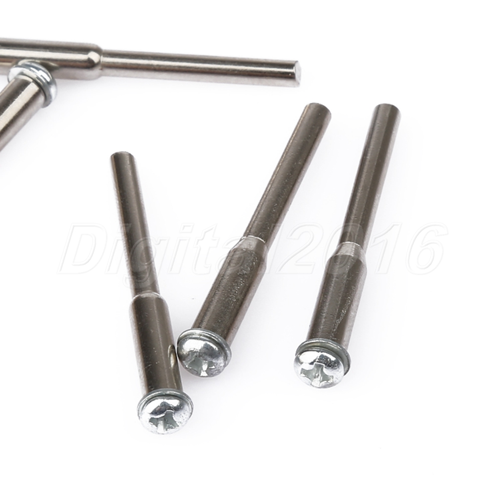 10pcs 1/8" Shank Mandrel For Grinder Cutting Off Wheel Disc Holder