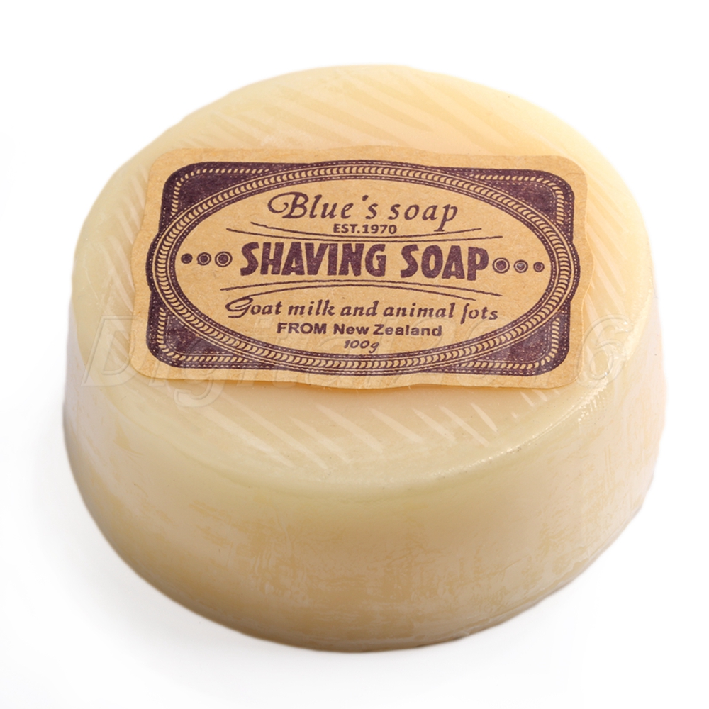 Rich Lather Goat's Milk Honey Shaving Soap Men's Leave Skin Soft Smooth