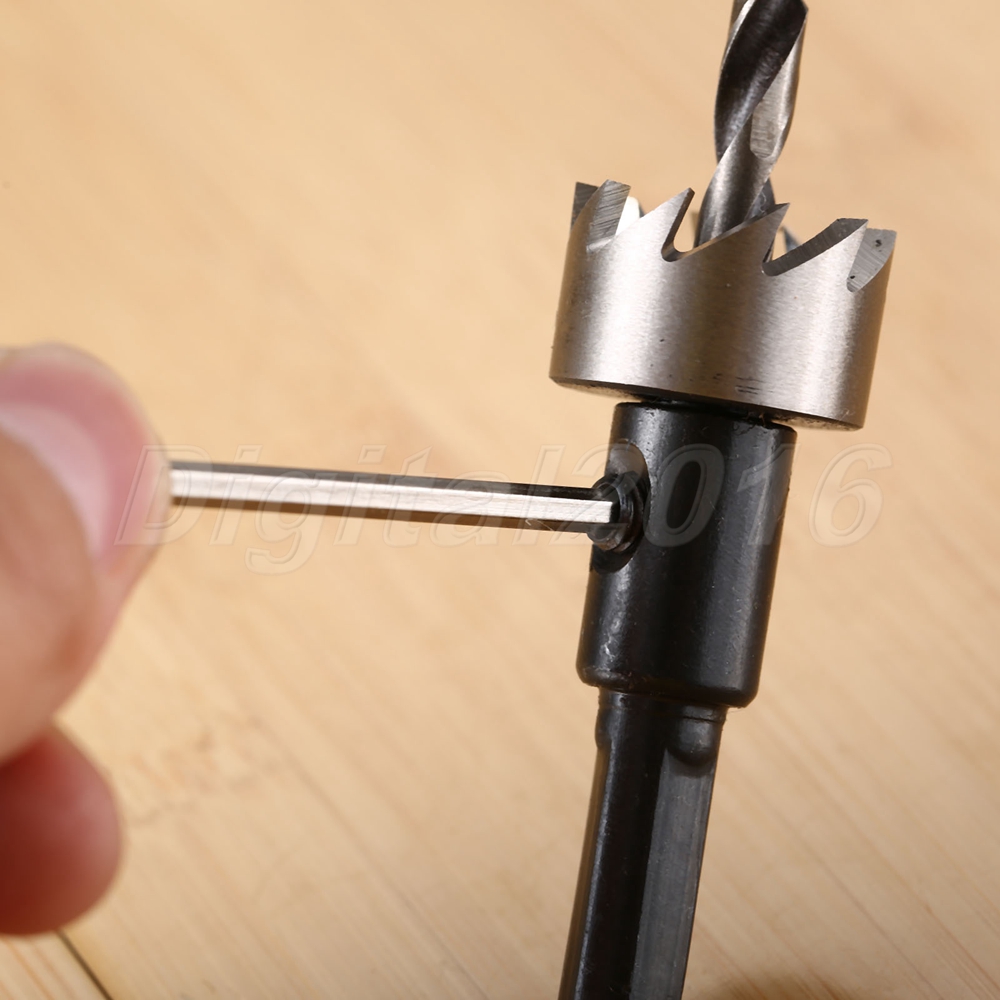 HSS 12mm60mm Holesaw Drill Bit Cutter Kit Cutting Alloy Stainless