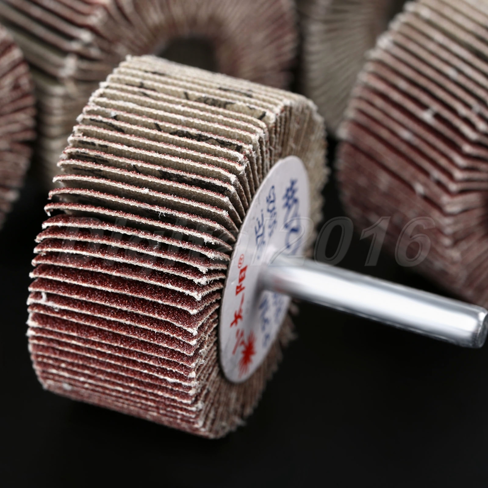 5pcs 120 Grit Sanding Flap Wheel Disc Sandpaper Abrasive Woodworking