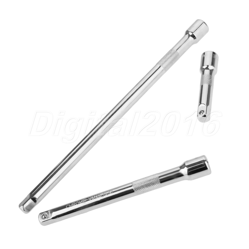 Ratchet Wrench Extension Bar Set for 3/8" Drive Ratchet Wrench Socket