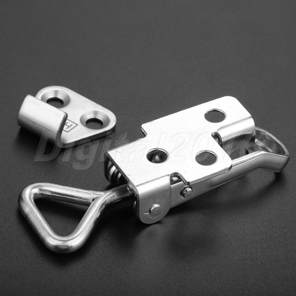 Spring Loaded Straight Loop Toggle Catch Lock Clamp Box Lever