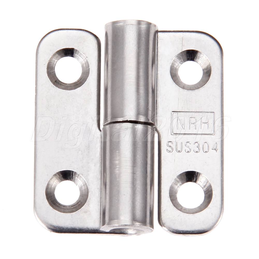 Round Corner Removable Pin Interior Door Butt Hinge Hardware Flight Case Lids