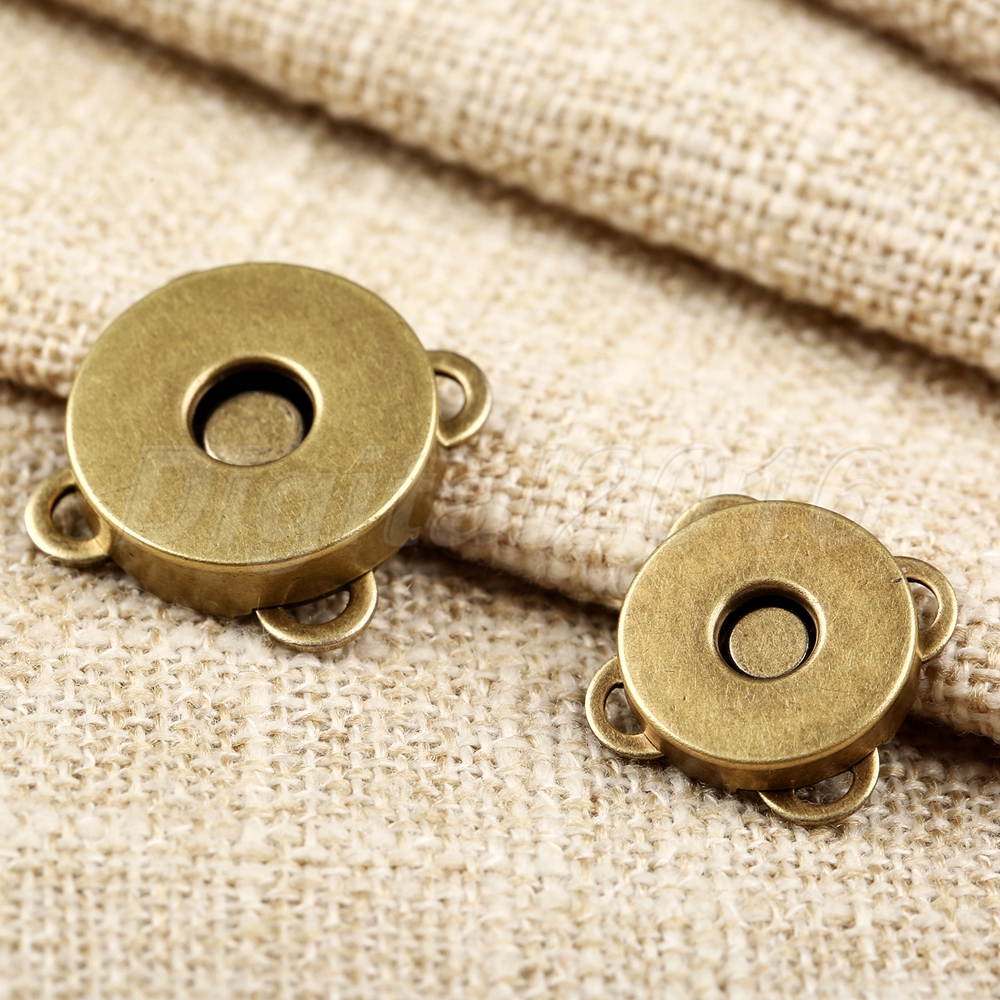 10 set Plum Shaped Buckle For Clasps Closure DIY Apparel