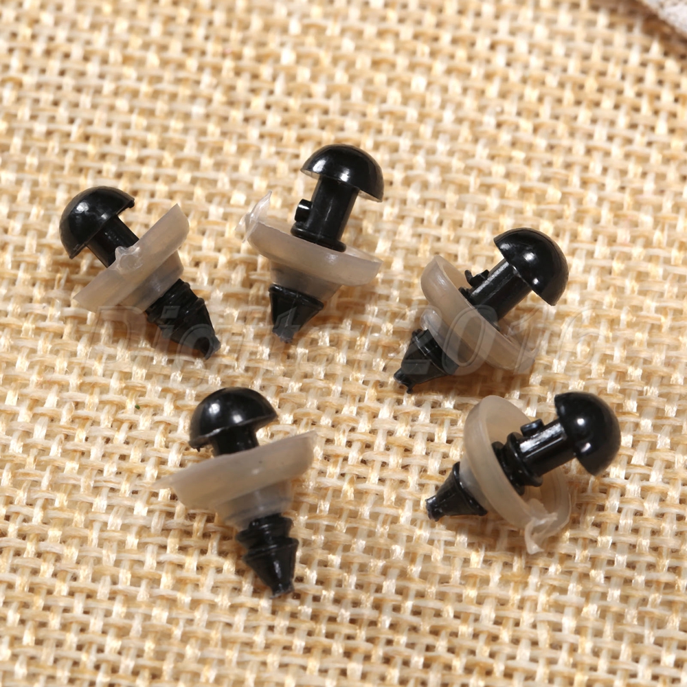 20/60/100 6-20mm Plastic Safety Eyes Washers Toys Teddy Bear Doll Making Craft - Picture 7 of 16