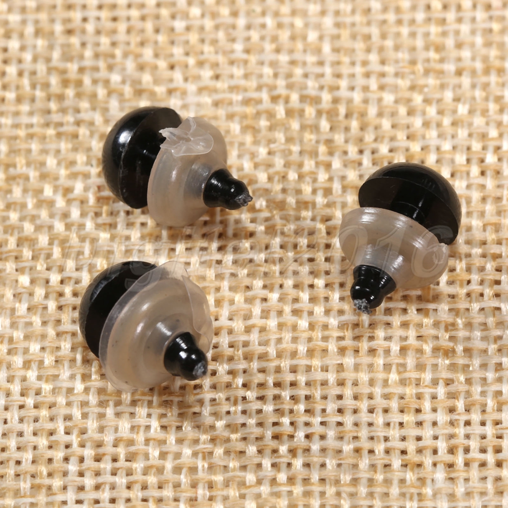 20/60/100 6-20mm Plastic Safety Eyes Washers Toys Teddy Bear Doll Making Craft - Picture 10 of 16