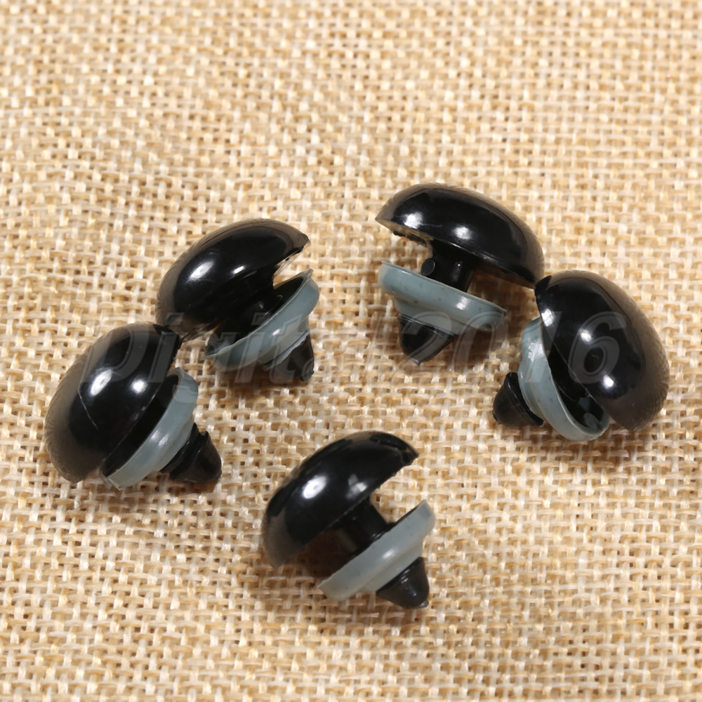 20/60/100 6-20mm Plastic Safety Eyes Washers Toys Teddy Bear Doll Making Craft - Picture 14 of 16