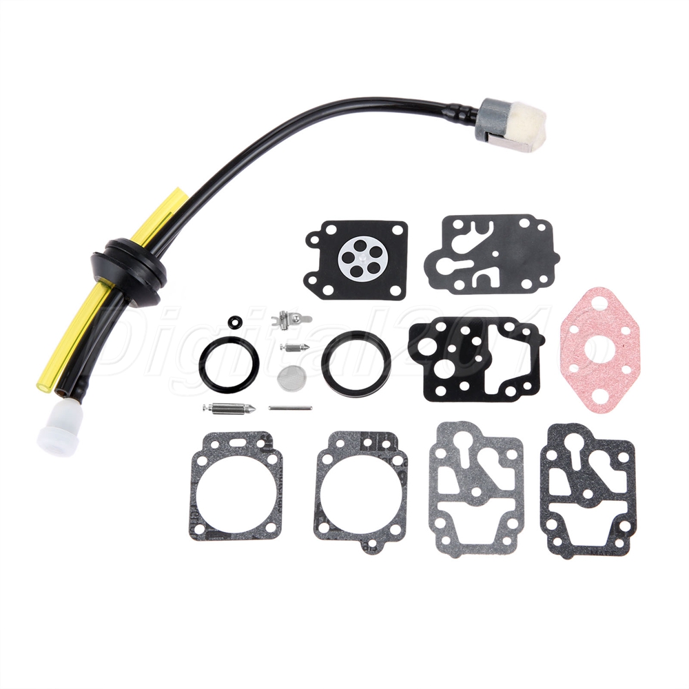 Garden Carburetor Repair Kit For TroyBilt B26TB TB575SS TB475SS Walbro