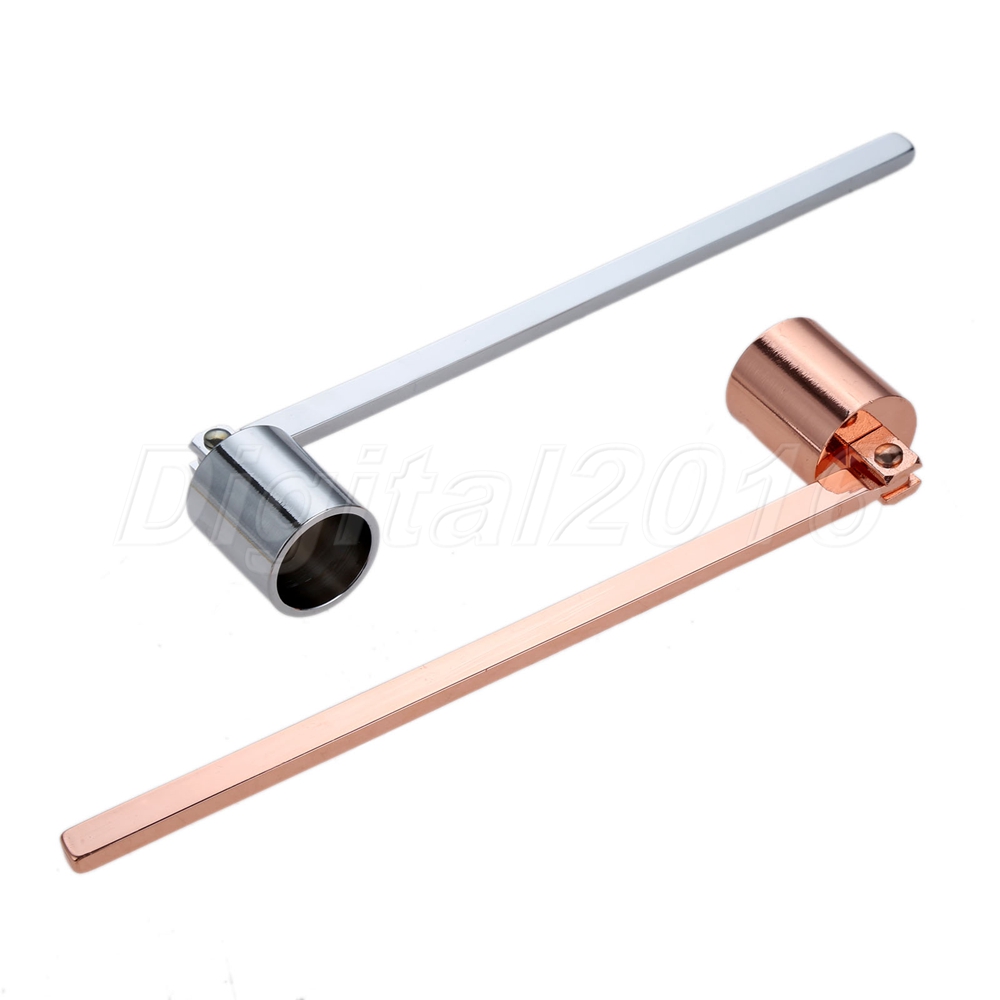 Stainless Steel Candle Snuffer Trimmer Hook Spiral Handle Hotel Banquet Supplies