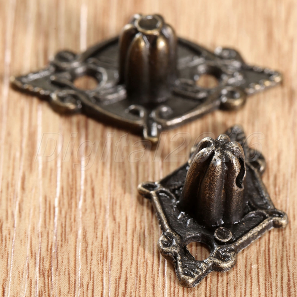 2 Size Antique Brass Drawer Door Pull Handle Wardrobe Hardware