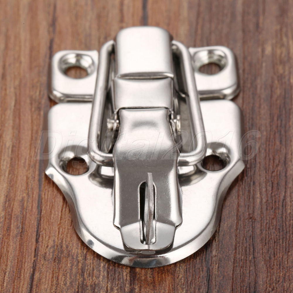 4Pcs Hasp Lock Spring Toggle Latch Catch Lock For Case Chest Box Locks