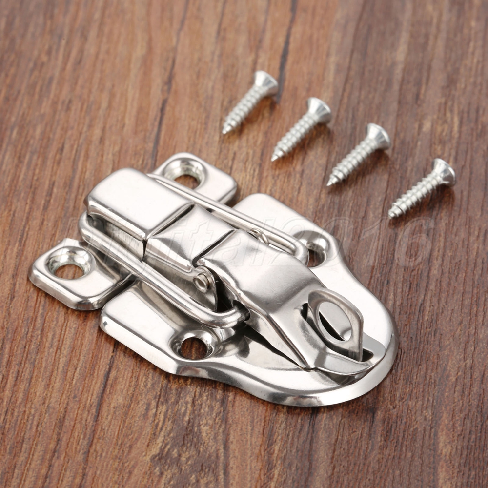 Metal Jewelry Box Latch Catch Clasp Suitcase Lock Buckles