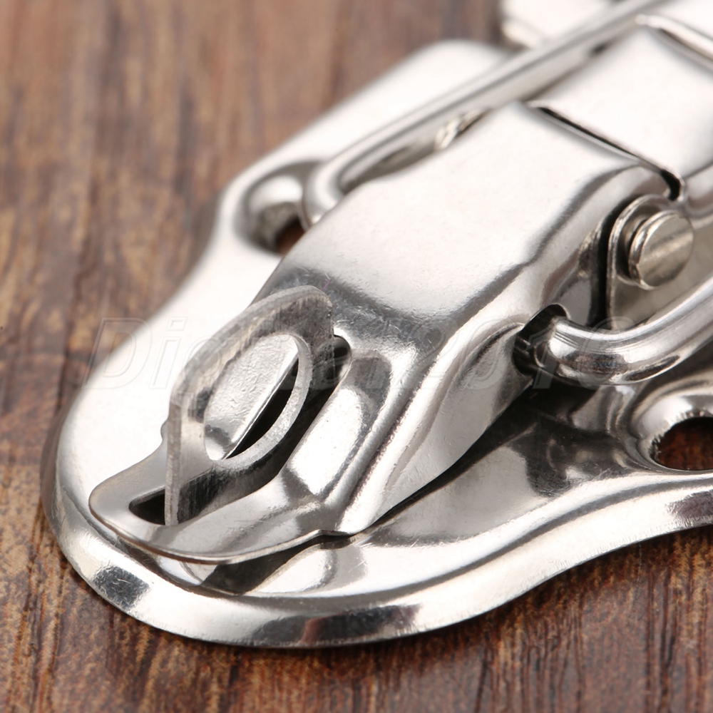 Metal Jewelry Box Latch Catch Clasp Suitcase Lock Buckles