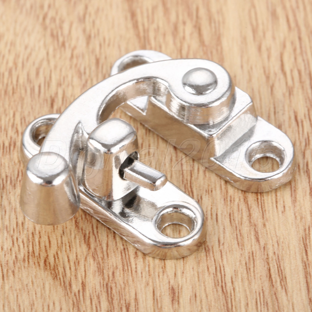 2pc Chest Suitcase Jewelry Box Latch Clasps Trinket Swing Bag Lock