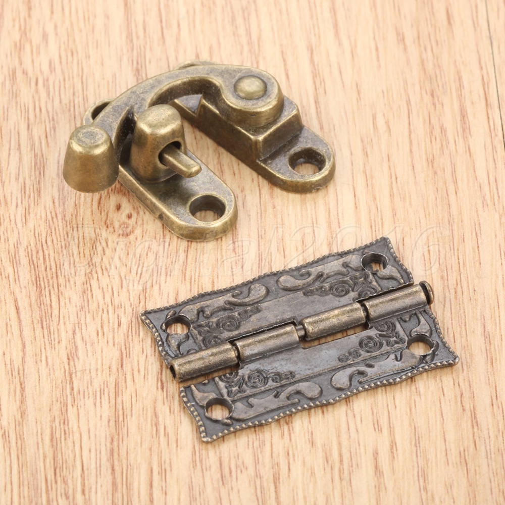 Unique Left Swing Suitcase Jewelry Box Latch Clasps 29*33mm with 4pcs