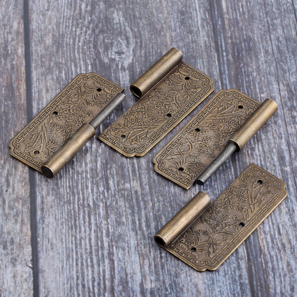 Chinese Style Brass Jewellery Trinket Box Hinges Door Chest Decorative eBay