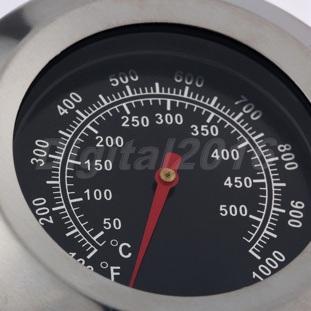 1001000℉ Thermometer Outdoor Cook Barbecue BBQ Smoker Grill