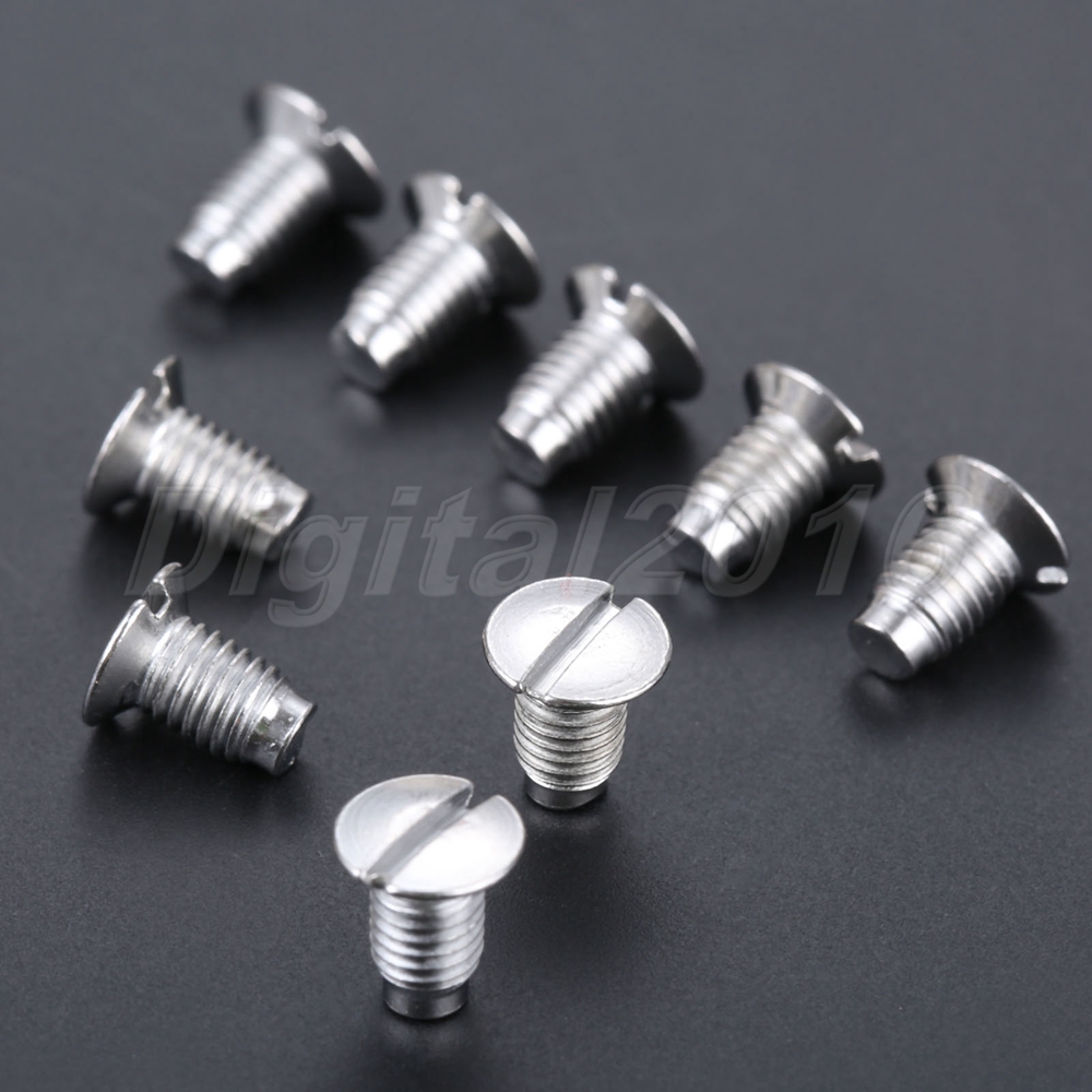 50Pcs Industrial Sewing Machine Needle Plate Screw Round Head Fastening