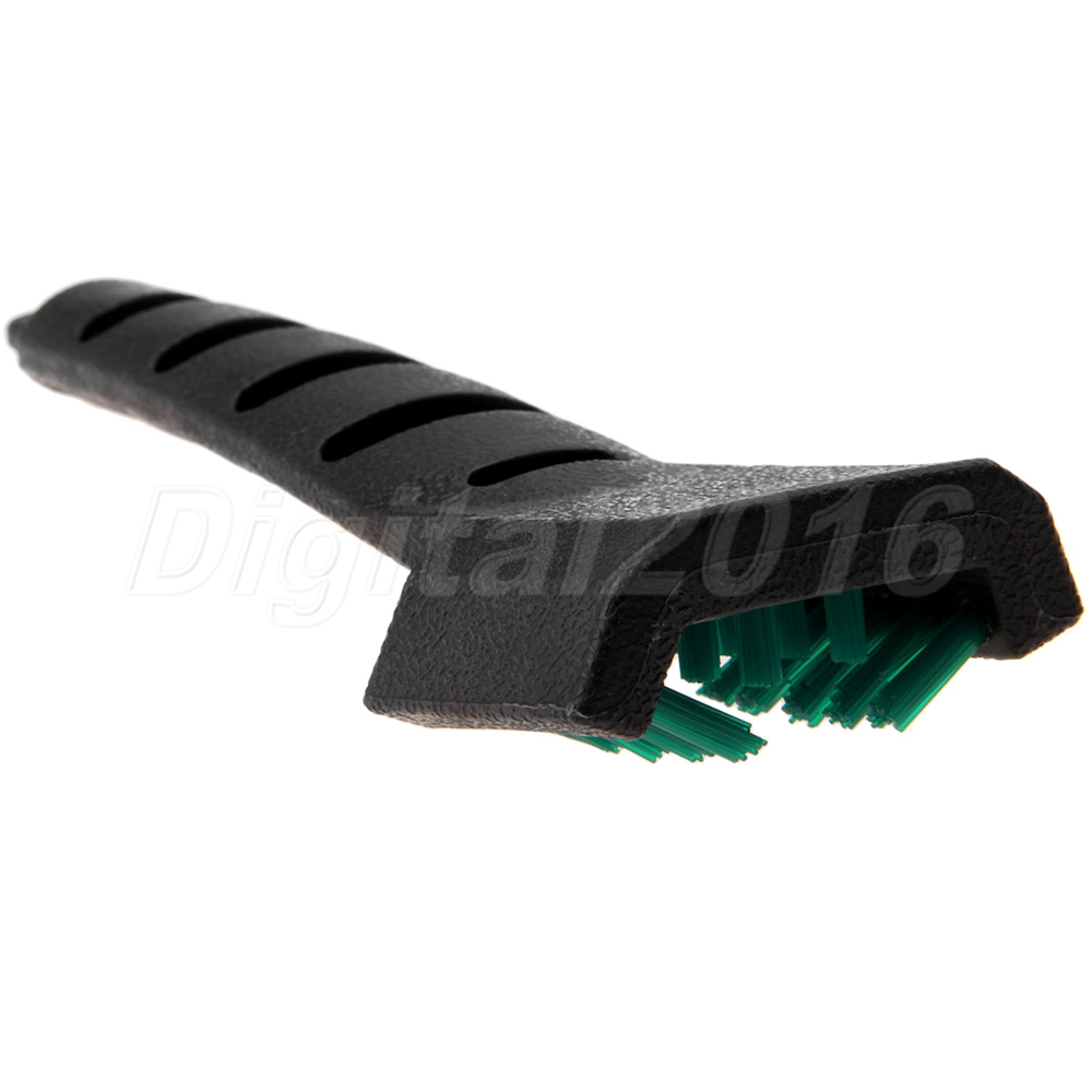 2 Sides Golf Club Cleaning Cleaner Cleat Brush Groove Handle Grip Golf