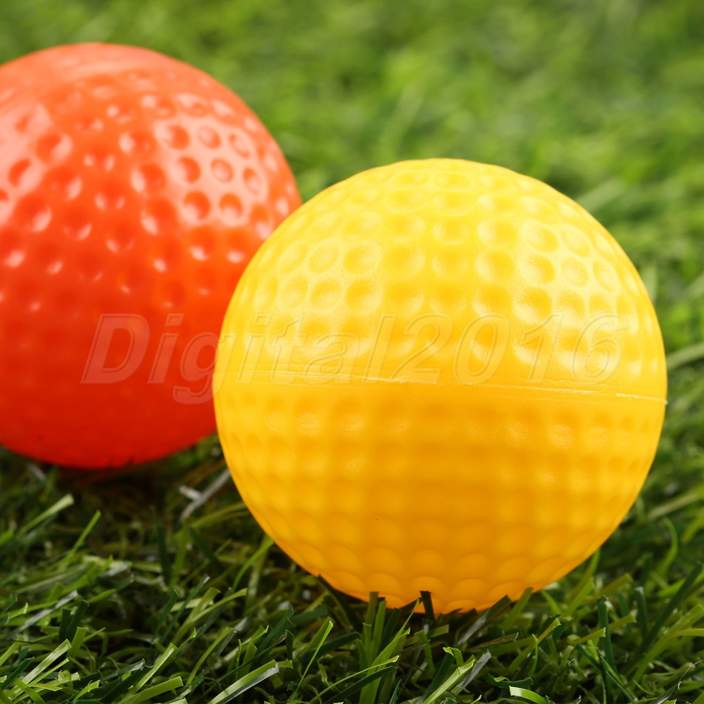 10Pcs Plastic Professional Practice Golf Ball Sports Training Balls