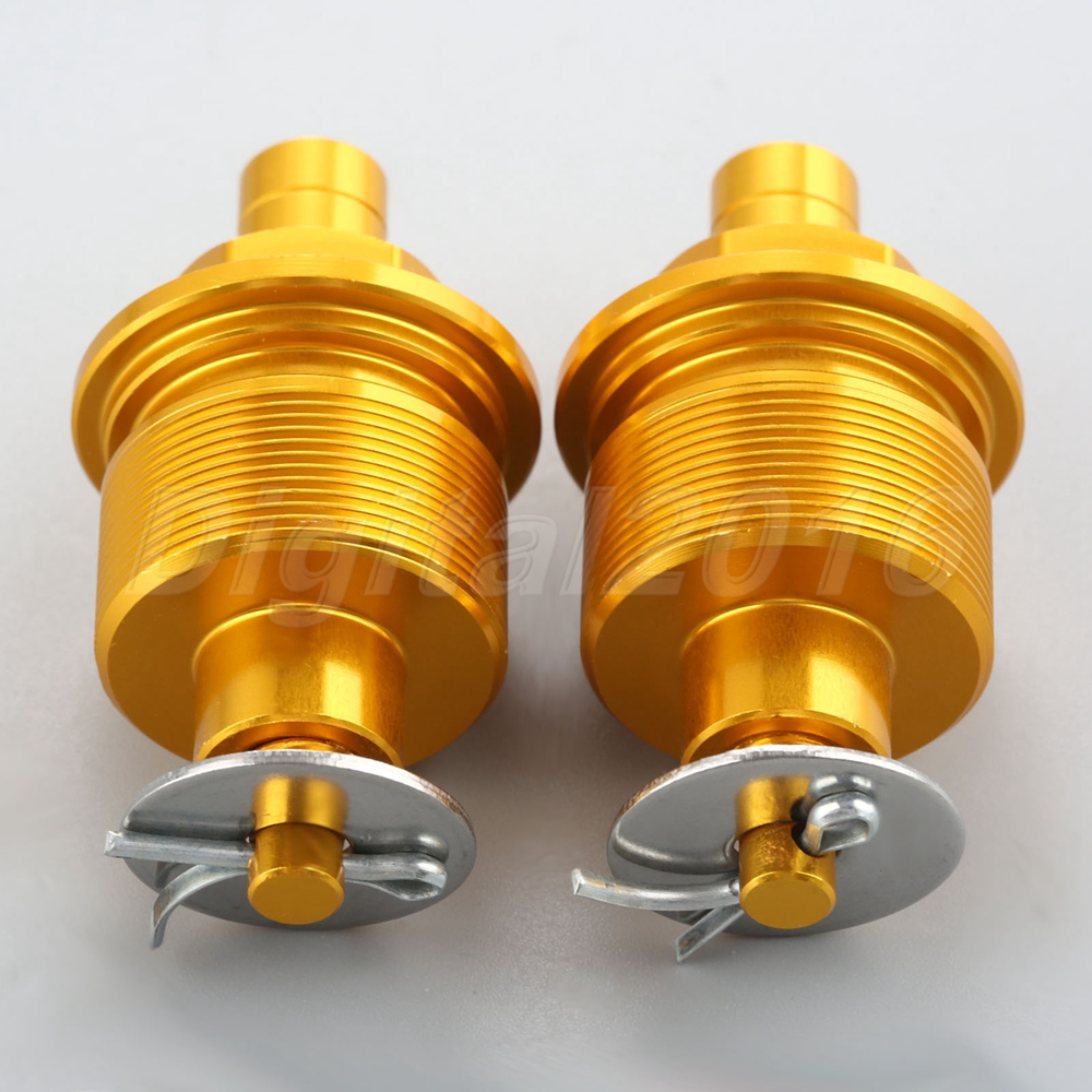 2x 31mm Motorcycle CNC Preload Adjuster Fork Bolt Cap for Honda CBF150