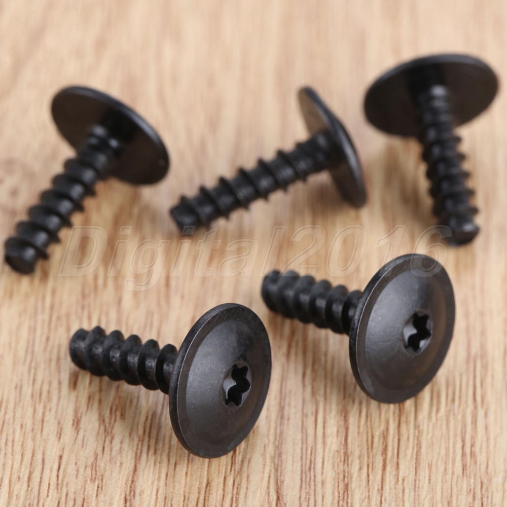 20x Car Vehicle Screws N90775001 Diameter 0.5cm Fit for VW Metal